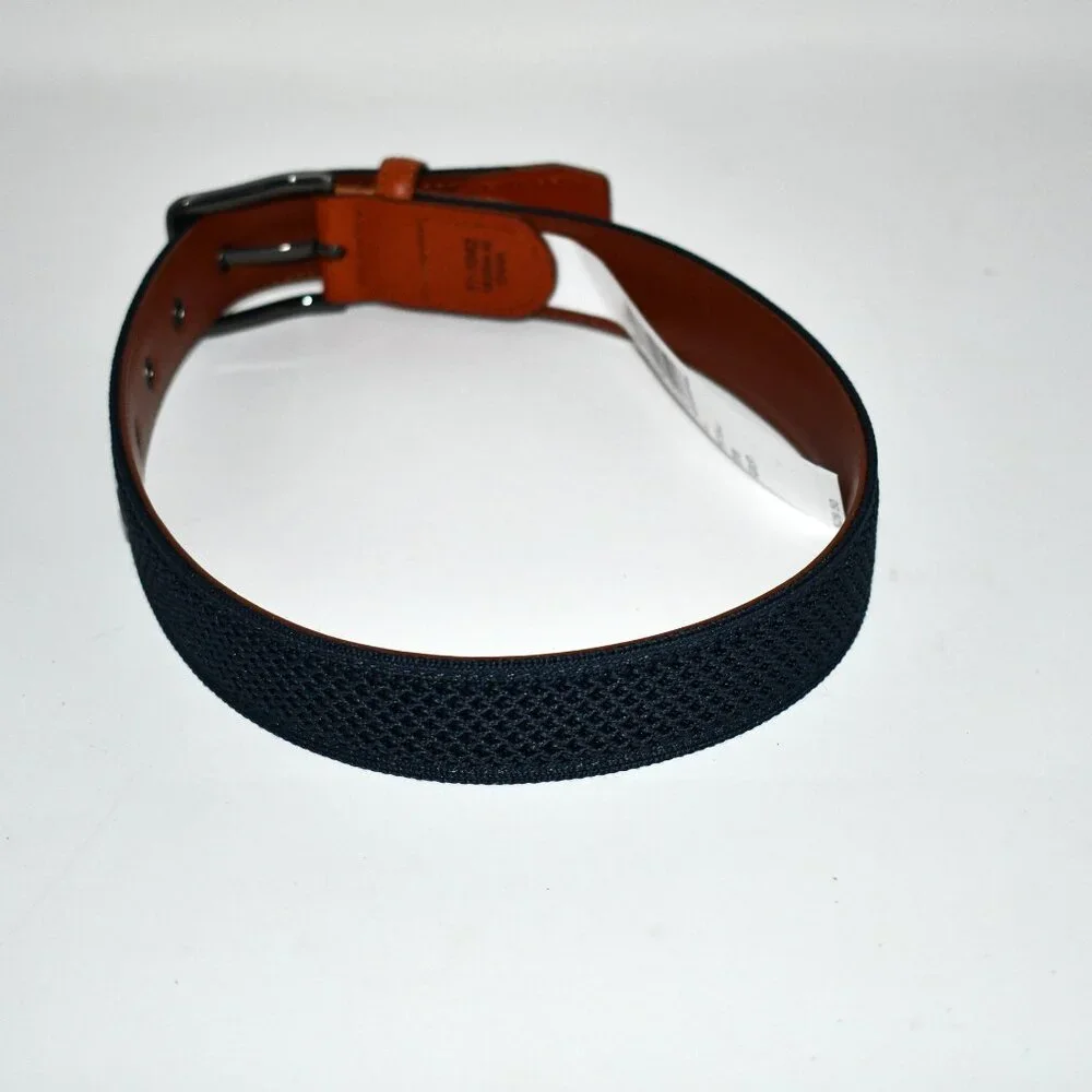 Johnston & Murphy Boys' Engineered Knit Belt Engineered hand knit belt Size:24 #